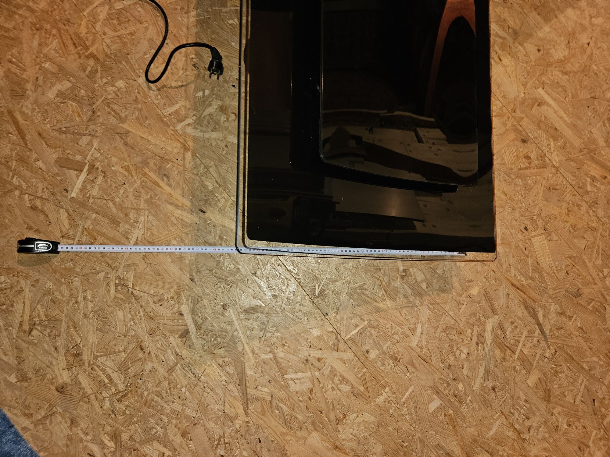 Okap szer 90 cm szklany