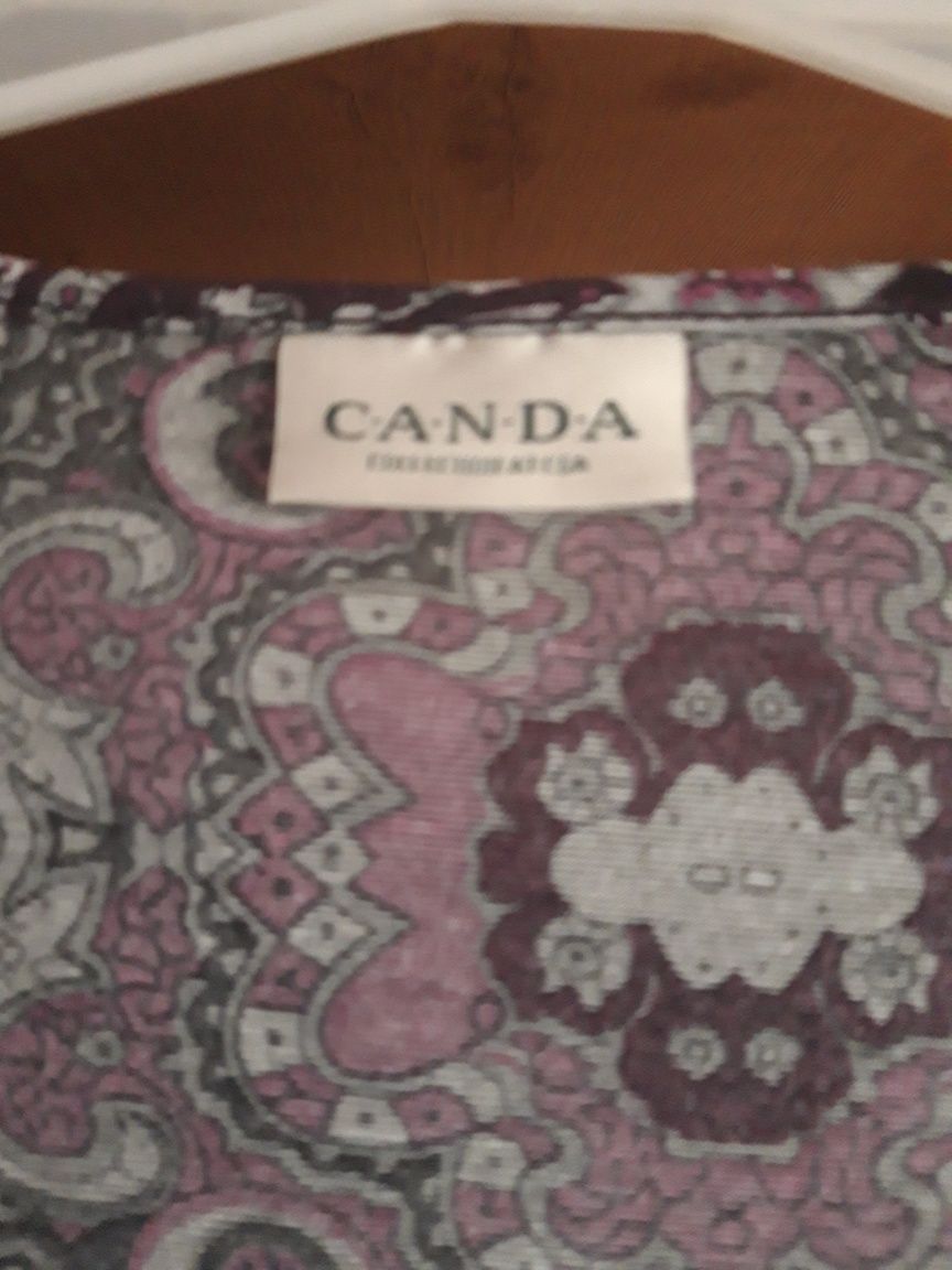 Dłuższa bluzka,  tunika plus size rozmiar 48/50/52 5XL   Canda