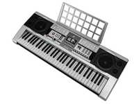 Keyboard MK-922 - duży wyświetlacz LCD, 61 klawiszy pianino syntezator