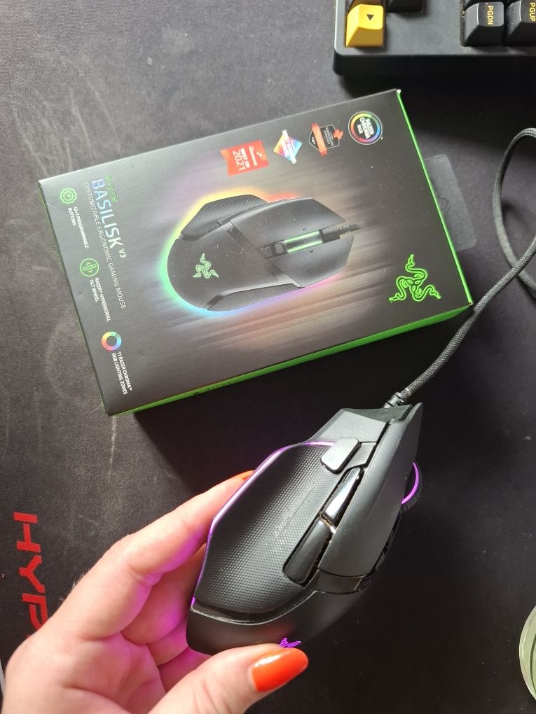 Мышь Razer Basilisk V3 USB Black
