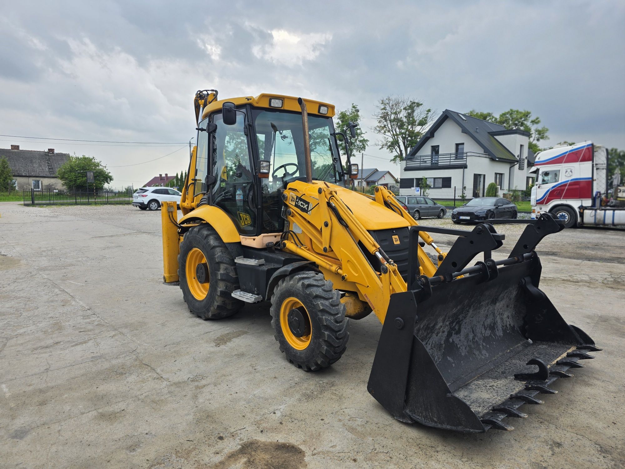 JCB 3CX Sitemaster 4x4 Widły Krokodyl Teleskop Manual Brutto