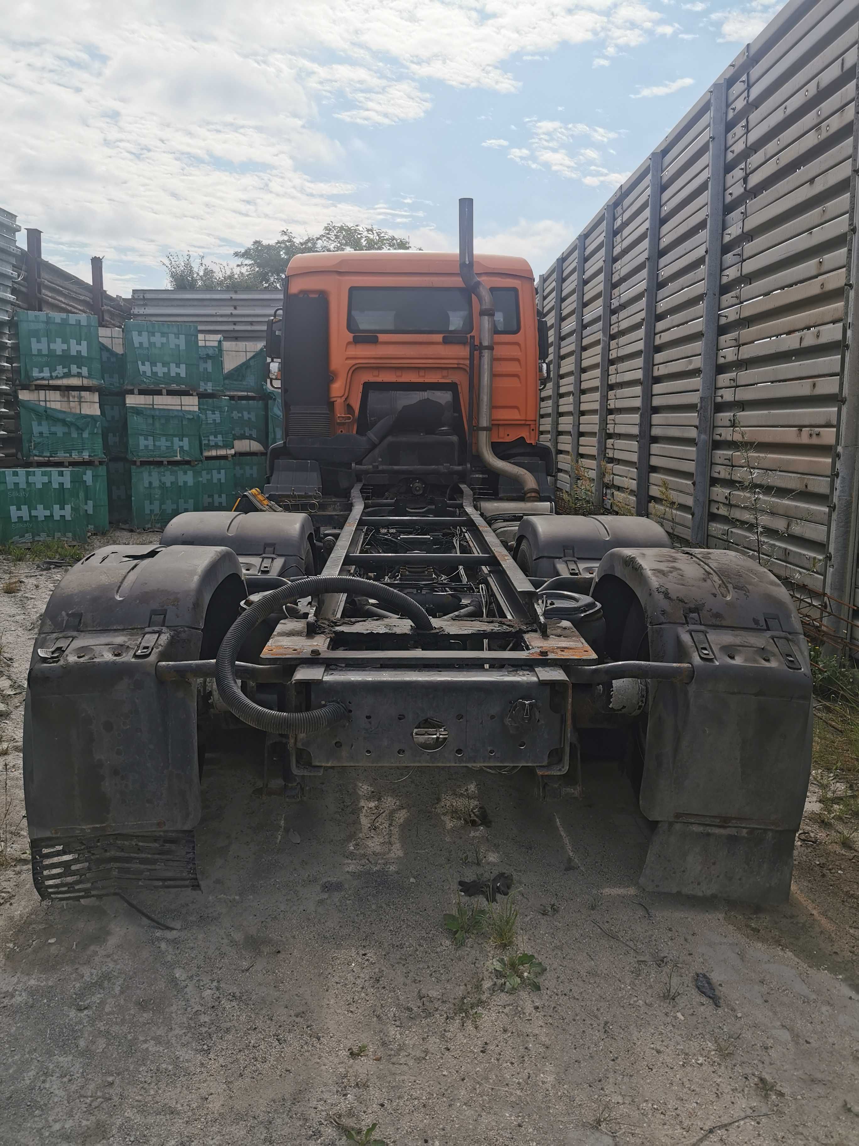 MAN TGA 6x2 asenizacyjny, beczka, podwozie