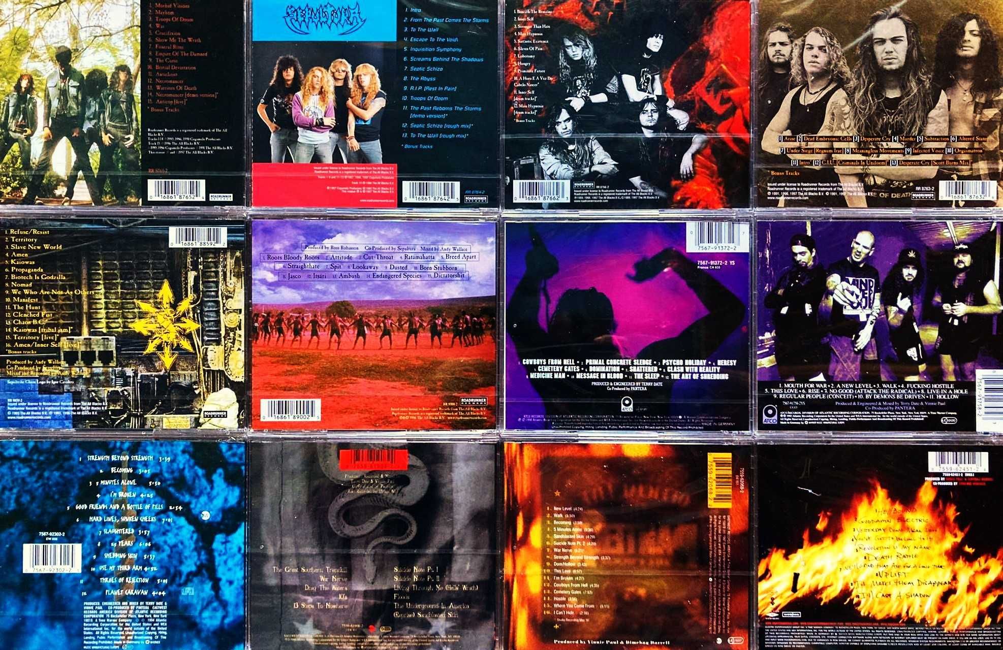 (07) Продам нові CD: Sepultura, Pantera