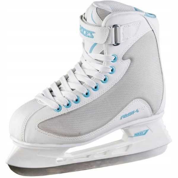 Roces RSK2 Łyżwy hokejowe rekreacyjne damskie BIAŁE rozm. 42 / 27,3 CM
