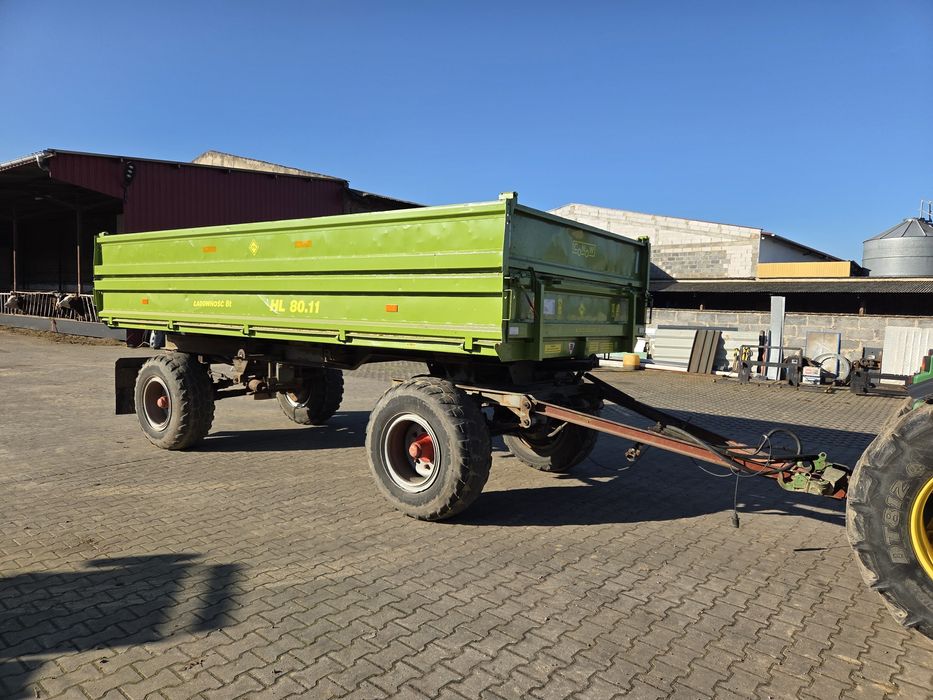 Przyczepa ciężarowe rolnicza Hl 8011