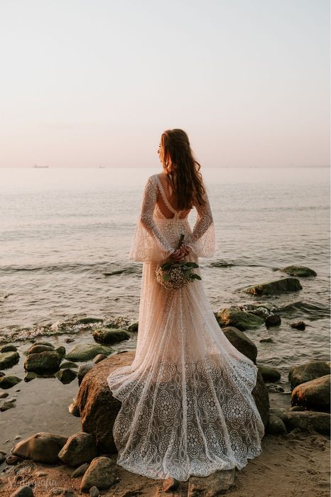 Suknia ślubna w stylu boho