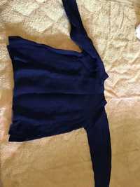 camisola azul tamanho 10