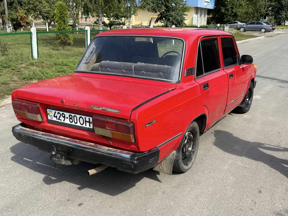 Ваз 2107 на ходу