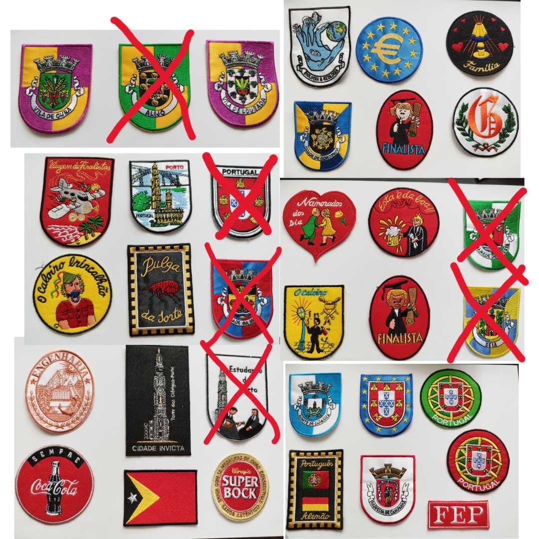 Emblemas de traje académico - packs de 3€ a 25 €