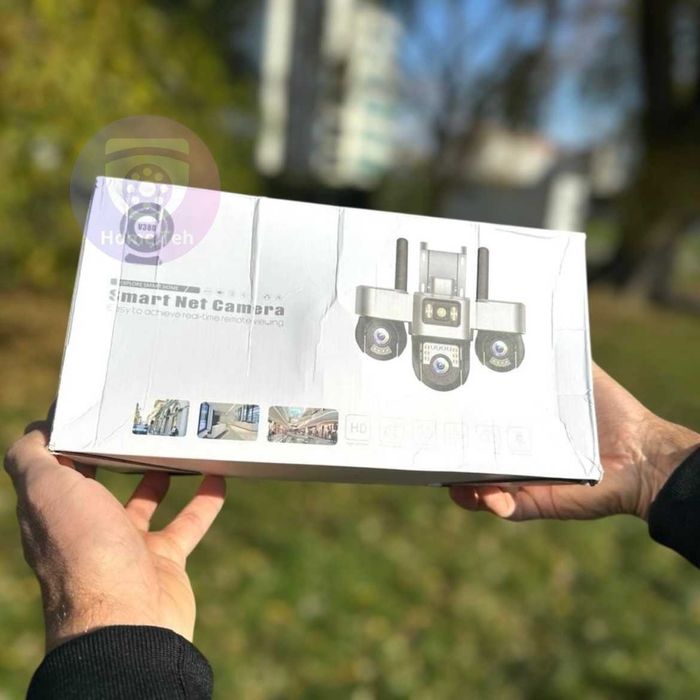 Всі три об'єктива повертаються. Вулична WiFi камера 15МП