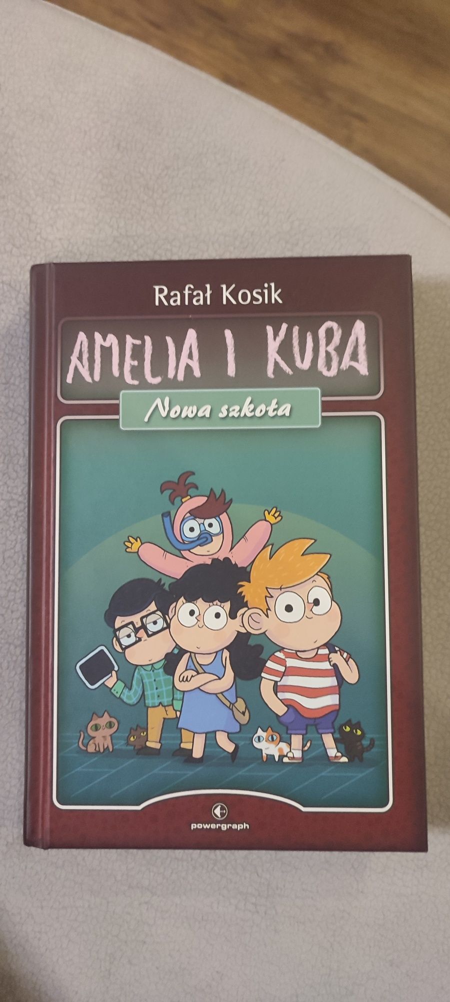 Książka "Amelia i Kuba -Nowa szkoła"