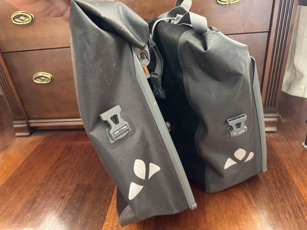VAUDE AQUA BACK sakwy rowerowe THULE torby gravel bikepacking treking