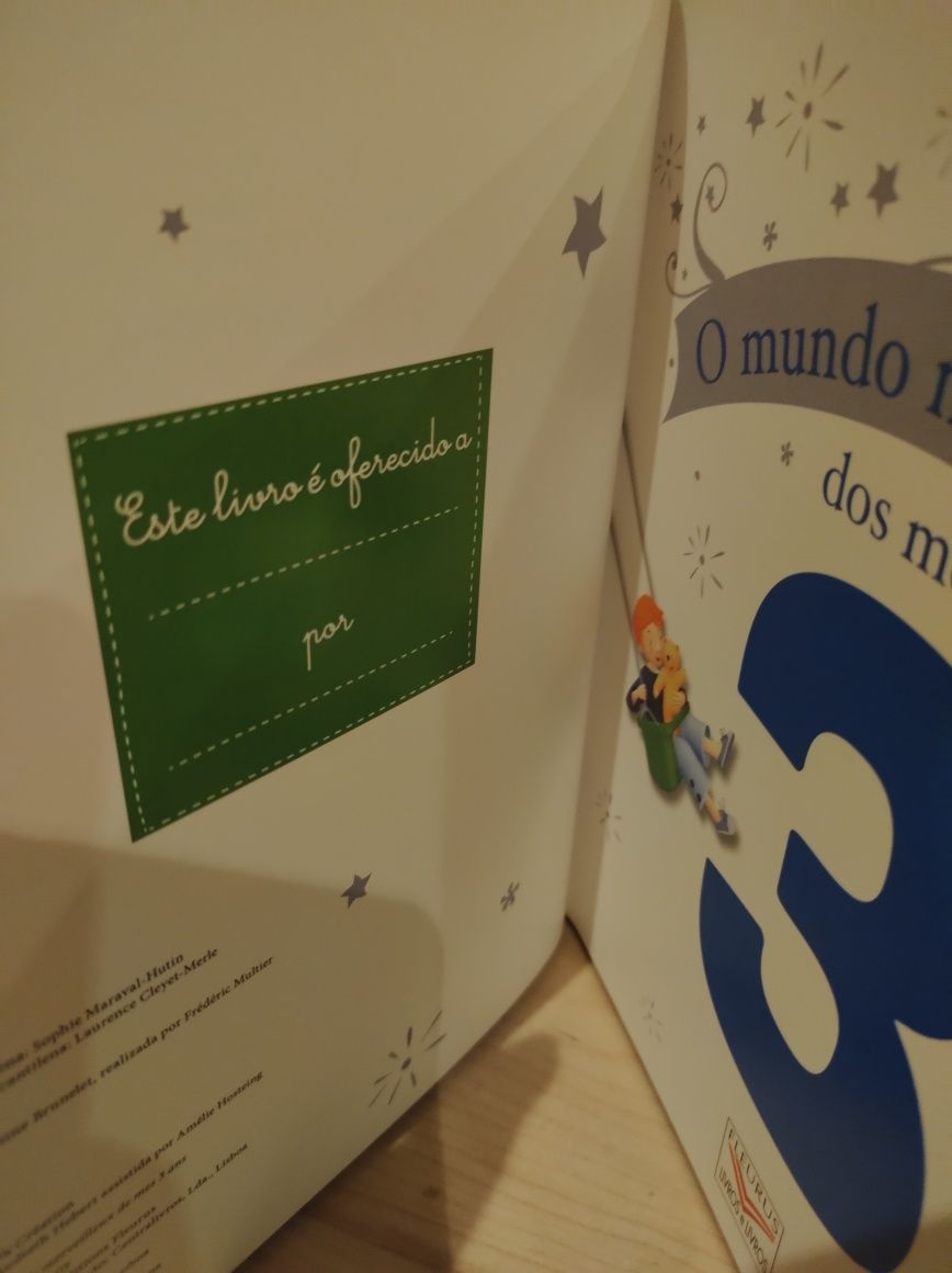 Livro O Mundo Maravilhoso dos meus 3 anos

Um livro muito bonito