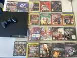 PlayStation 3 com caixa original + 18 jogos