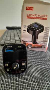 Transmissor FM bluetooth mp3 cinzeiro carro