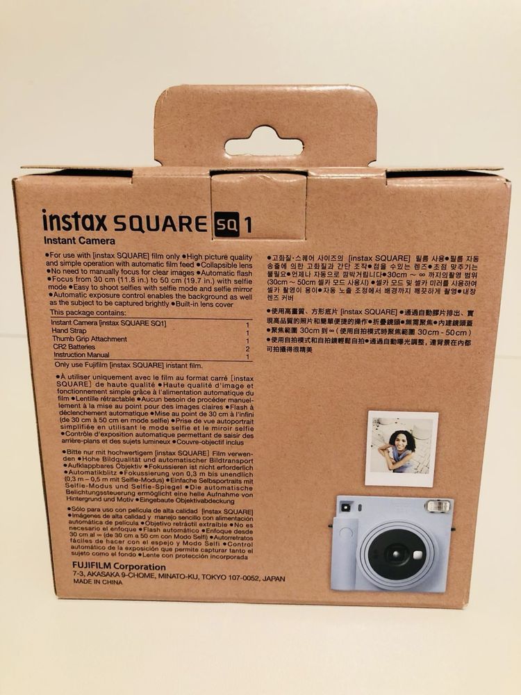 Камера миттєвого друку Фотоапарат Fujifilm Instax Square SQ1