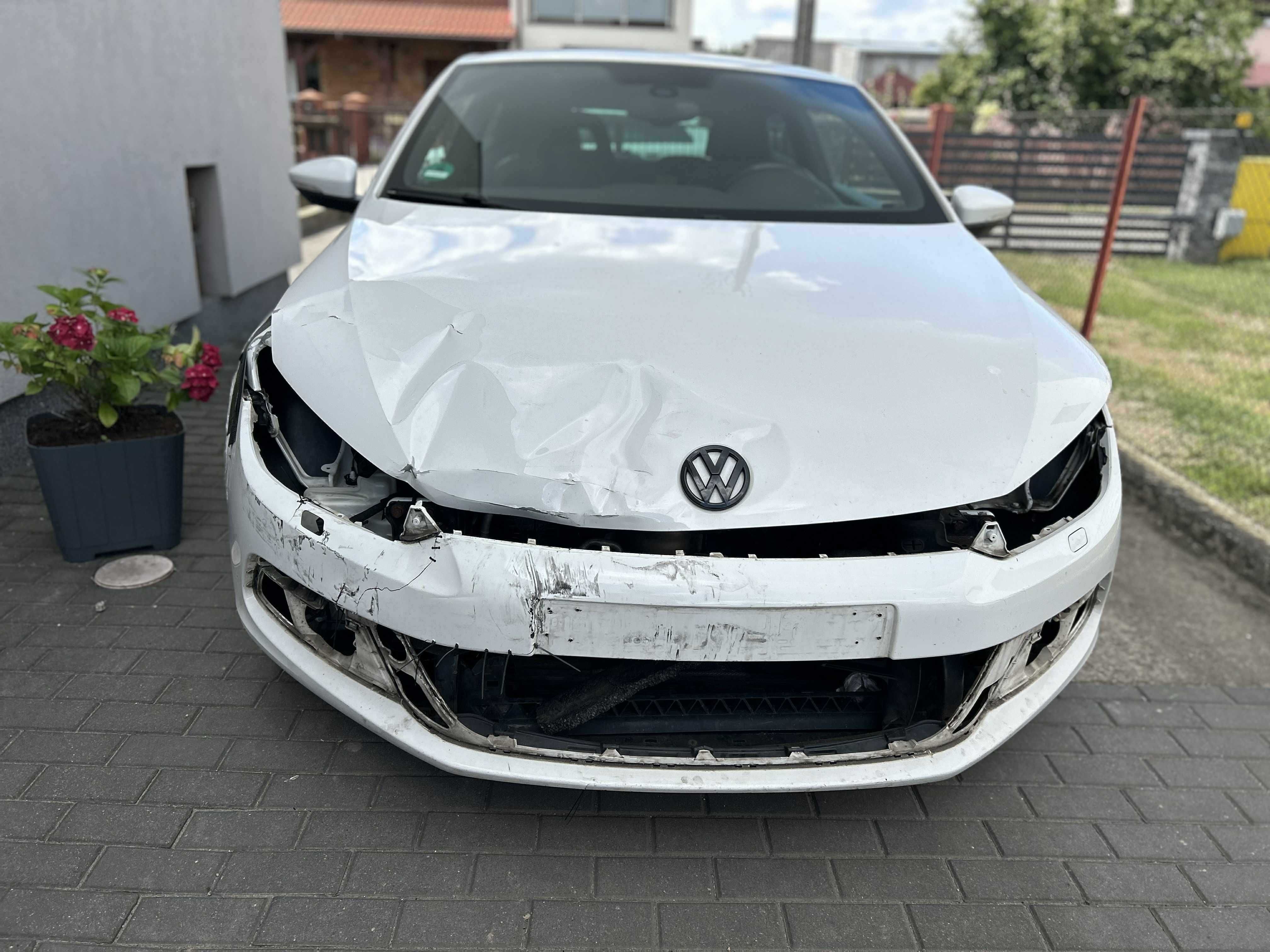 Volkswagen Scirocco 1.4 TSI 160 KM • 2008 • Uszkodzony •