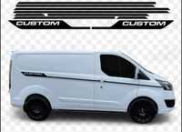 Zestaw naklejek na boki Ford Transit custom Różne kolory