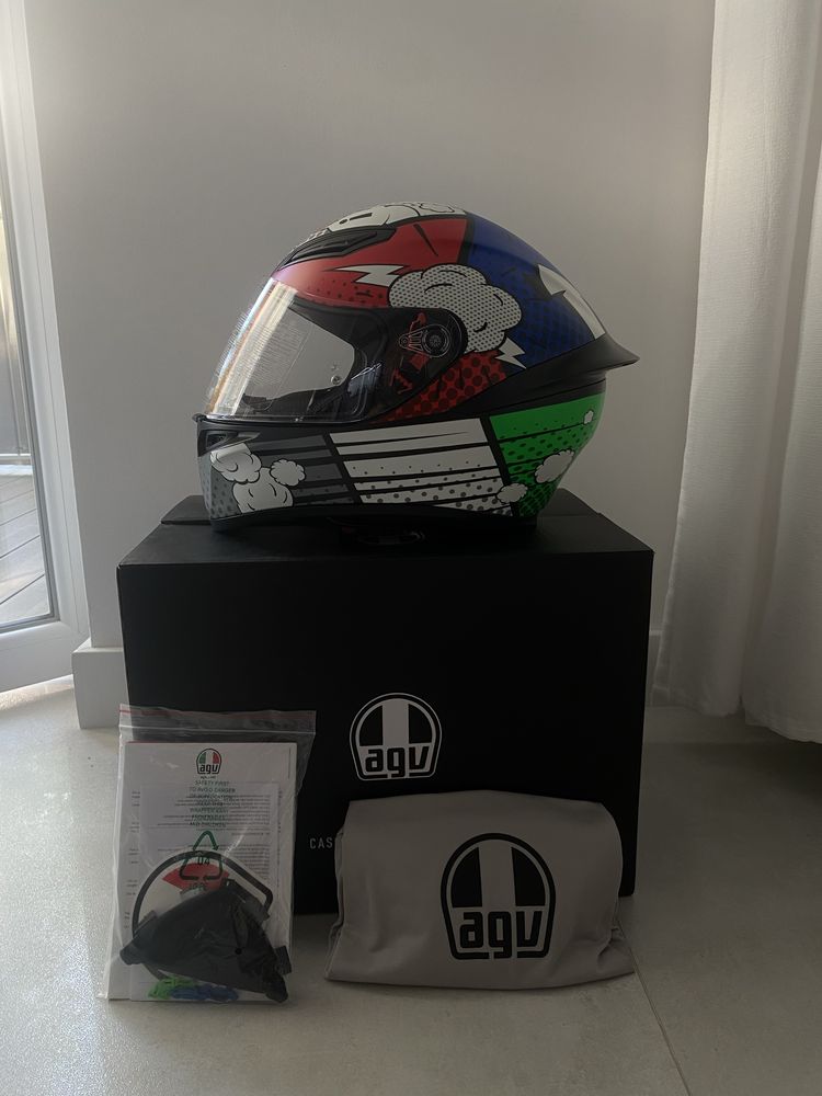 Kask motocyklowy AGV K1S M/S BANG MATT