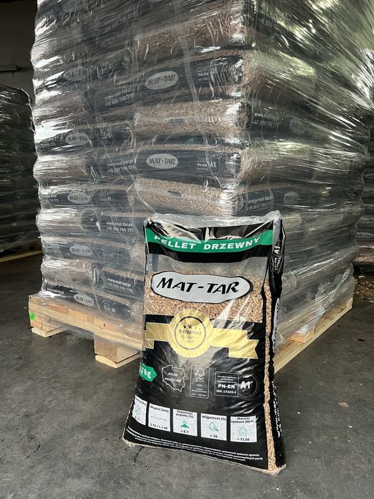 Pellet debowy Mat-Tar certyfikowany sosnowy Olczyk