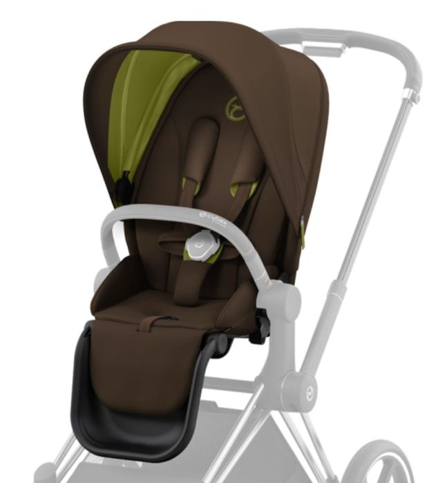Cybex Priam 4.0 Khaki Green tapicerka siedziska spacerowego