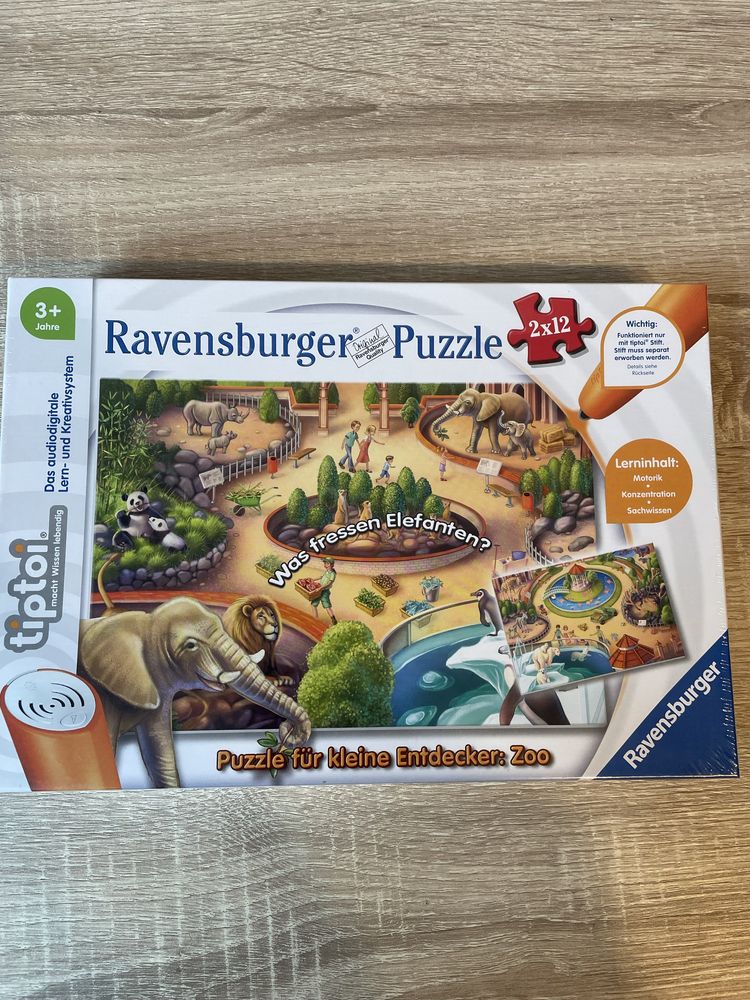 Puzzle Ravensburger tiptoi Zoo