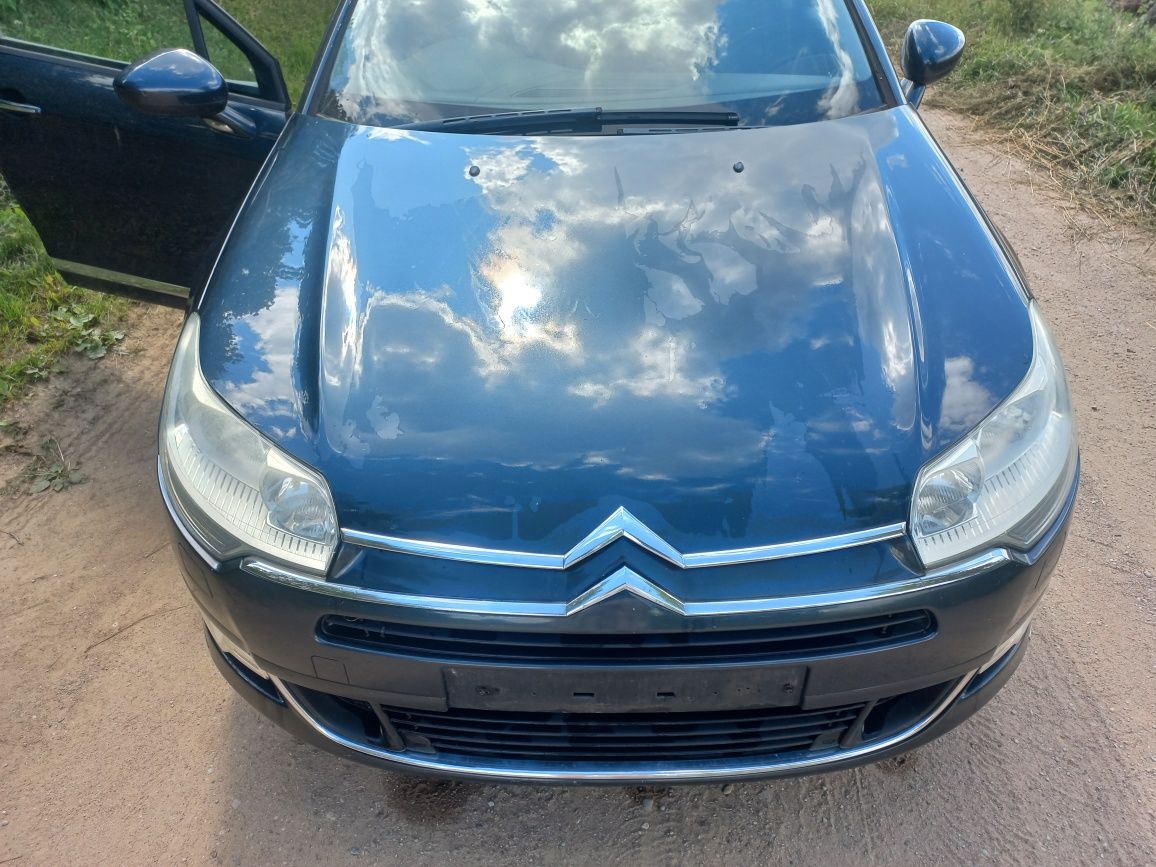 Przód kompletny citroen c5 x7 III kgnc maska zderzak pas przedni lampa