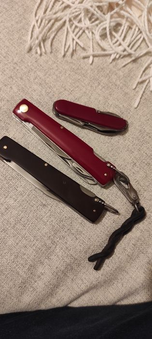 Gerlach scyzoryk noz saperski myśliwski wędkarski PRL 3szt. Polecam