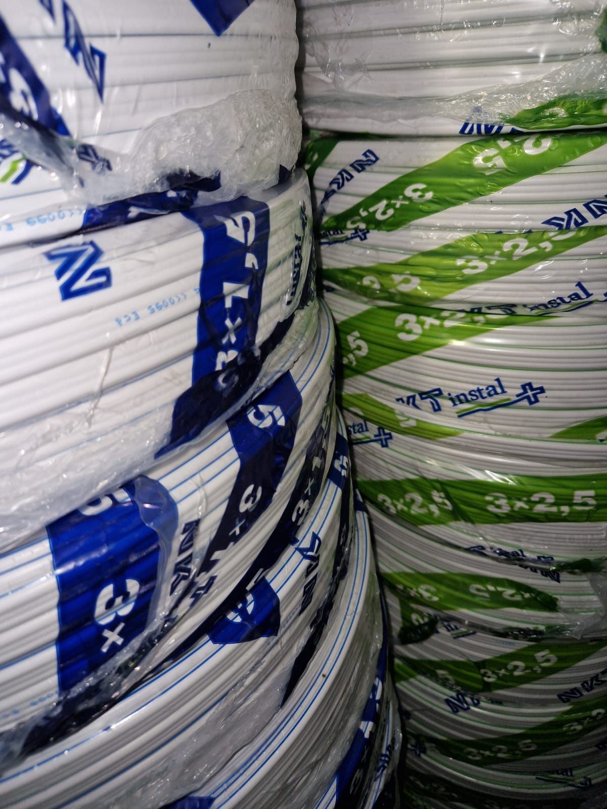 Przewód 3x1,5 3x2,5 4x1,5 5x2,5 5x4 5x6 ydyp ydyp kabel 750V  K