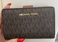 Portfel damski Michael Kors Skóra Brązowy Monogram