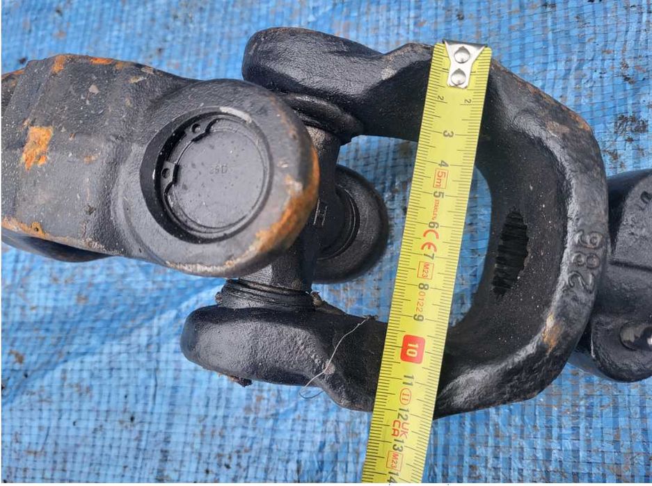 Wałek przekaźnika mocy połówka 1/2 wom 73 cm drobny frez