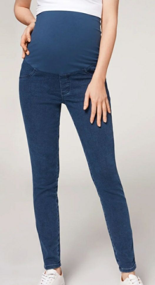 Leggiens jeans de maternidade novas