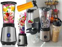Blender Kielichowy 1200W Do Koktajli Smoothie Kruszenie Lodu 2x Bidon