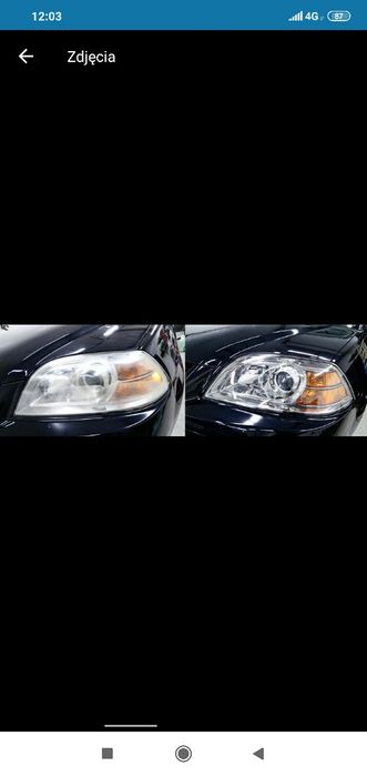 Polerowanie-regeneracja lamp samochodowych  najtaniej!!