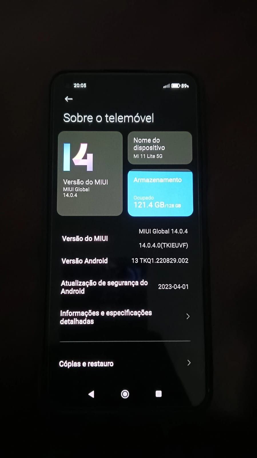 XIAOMI MI 11 LITE 5G NE