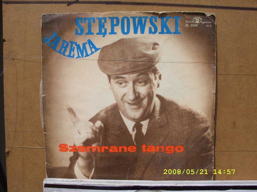 1. Plyta winylowa LP ; Jarema Stepowski-- Szemrane tango.
