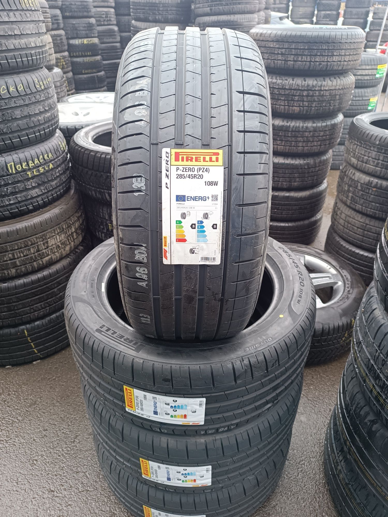 Літні шини Pirelli PZero PZ4 285/45 ZR20 108W XL 
PZero PZ4 Sports C