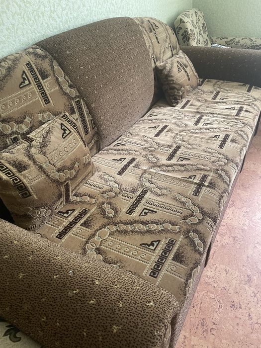 Диван, кресло, медель комплект: диван + 2 крісла