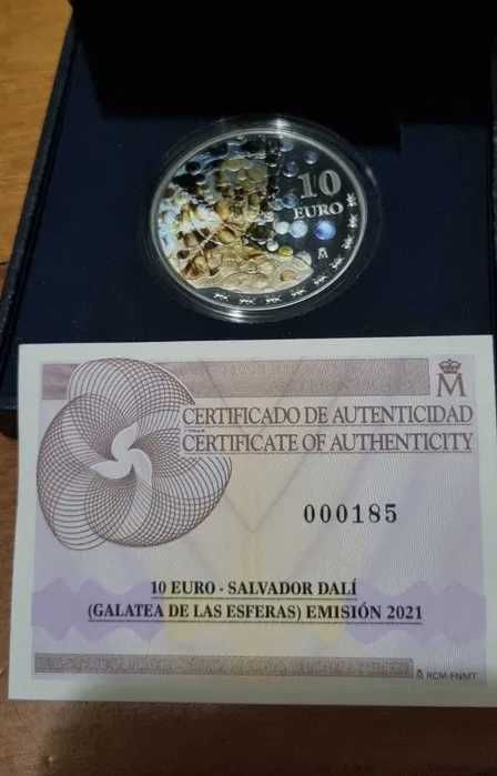 Moeda Salvador Dali - Prata Proof