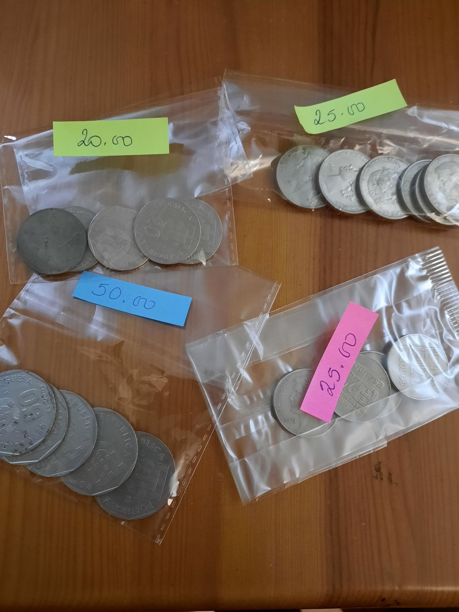 Moedas antigas portuguesas