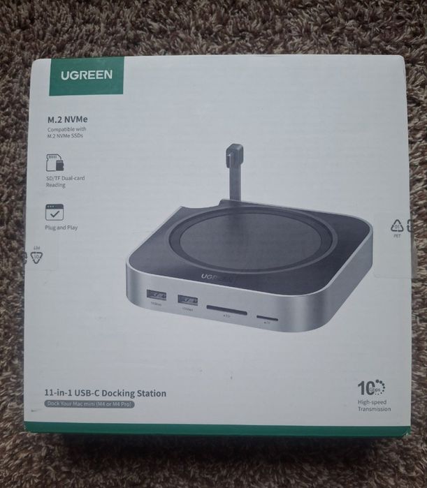 Док станція 11 в 1 ugreen cm841 для mac mini (m4 m4 pro)