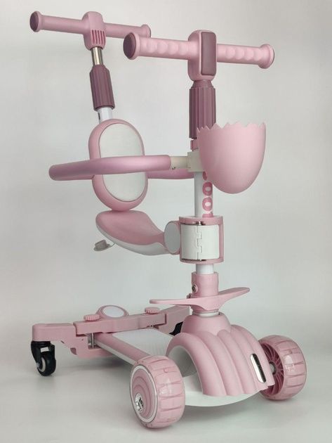 Самокат з батьківською ручкою новий