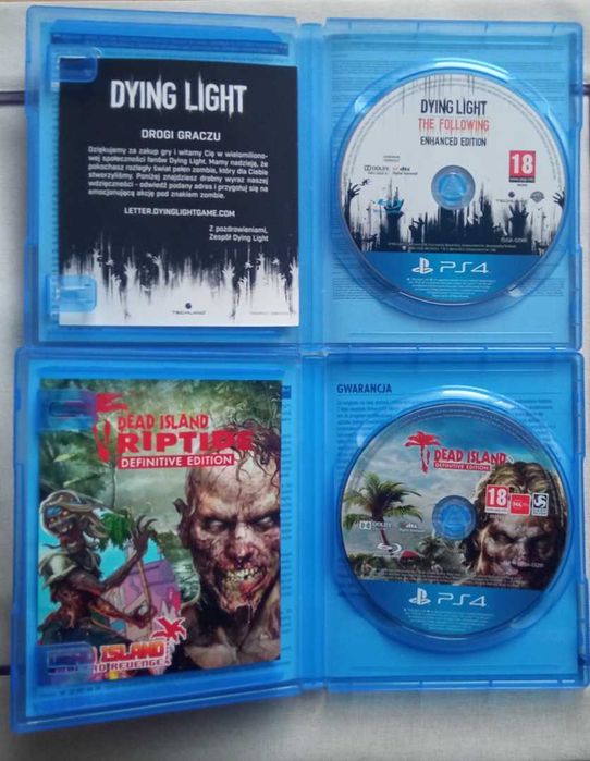 Dying Light The Following PL i Dead Island PL PS4