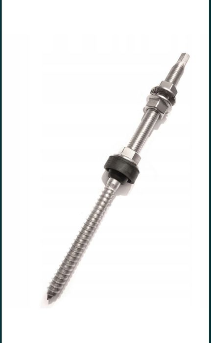 Гвинт шуруп 200.250,300мм нержавійка