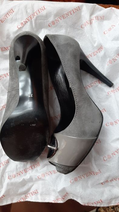 Женские туфли кожаные