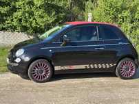 Fiat 500 **CABRIO**Z Niemiec**Stan Idealny**Brazowe Skóry**KLIMA**IGIEŁECZKA**