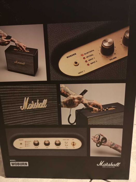 Marshall Woburn (Bluetooth) | stan idealny, z oryginalnym pudełkiem