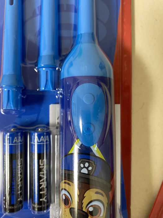 Дитяча електрична зубна щітка Щенячий патруль