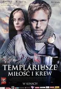Plakat filmowy - Templariusze. Miłość i krew