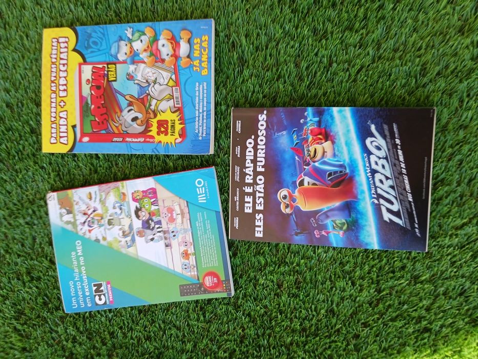 3 revistas banda desenhada Disney